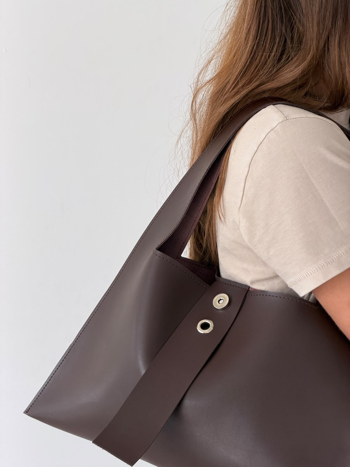 The Triangle Bag | Brown