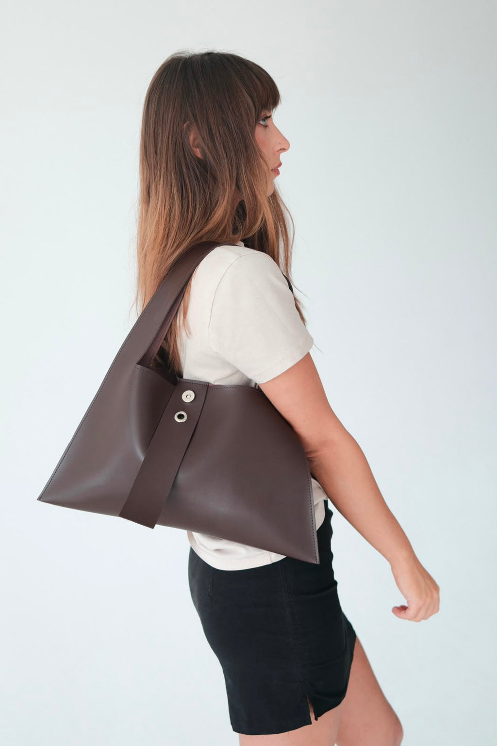 The Triangle Bag | Brown
