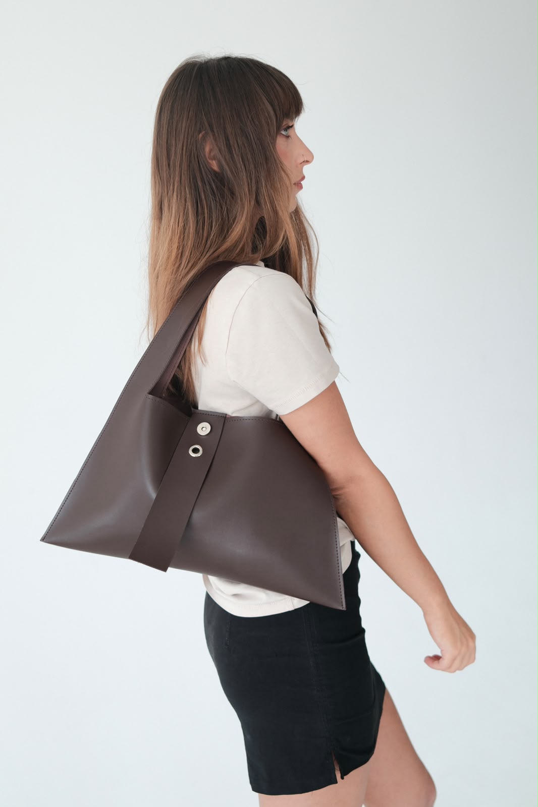 The Triangle Bag | Brown